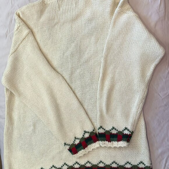 Vintage Women's Ugly Christmas Sweater Christmas Tree XL Heirloom Collectibles - Picture 4 of 4